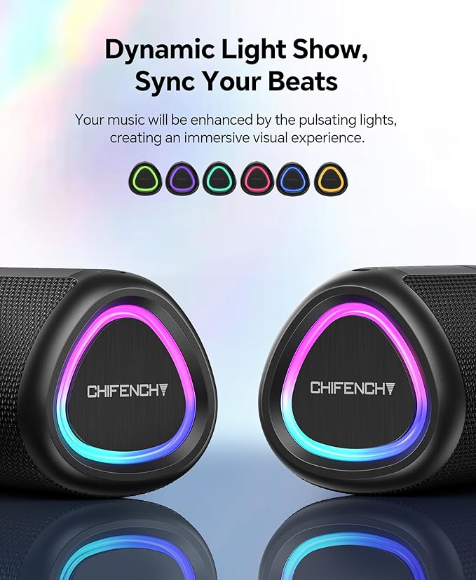 Portable Bluetooth Speaker Beach Essentials: Powerful Crystal Clear - Image 3
