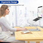 BESIGN LS10 Laptop Stand for Desk, Ergonomic Adjustable Notebook Tablet Stand - Image 2