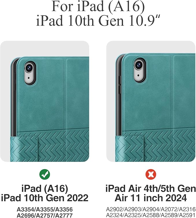 auaua Case for iPad 11th Generation 11 Inch 2025, iPad 10th Generation 10.9 - Image 2