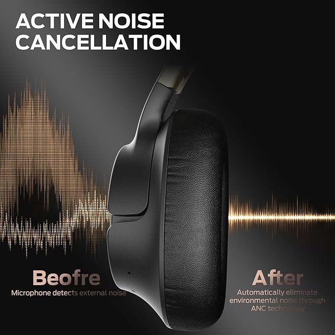 Monster Persona SE ANC Active Noise Cancelling Headphones, Over Ear Bluetooth - Image 3