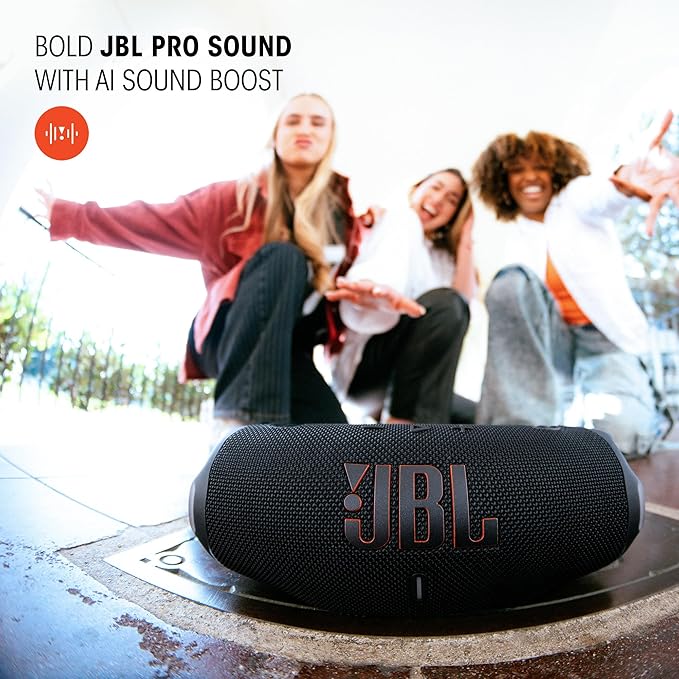 JBL Charge 6 - Portable Waterproof & Drop-Proof Bluetooth Speaker, Bold JBL Pro - Image 4