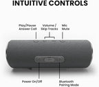 Cleer Scene Wireless Bluetooth Speaker, Stereo Wireless Pairing, Waterproof IPX7 - Image 2