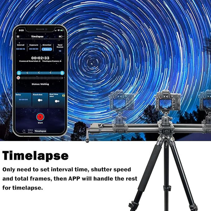 Konova New G1 Wireless Motorized Integrated Carbon Slider - Image 6