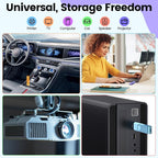 Kepmem 32GB USB Flash Drives 10 Pack 32 GB Thumb Drives Portable Keychain USB - Image 4