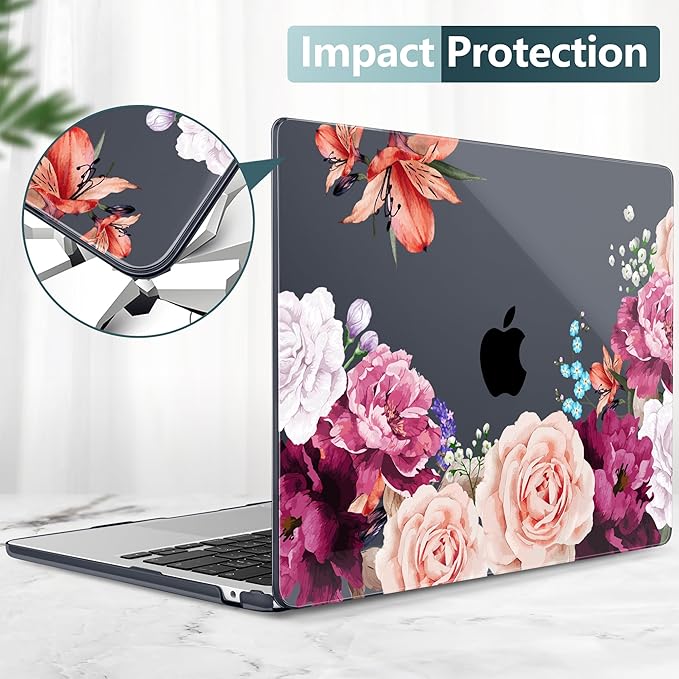 TWOLSKOO for M4 MacBook Air 13.6 inch Case 2025-2022 Release M4 A3240 M3 A3113 - Image 6