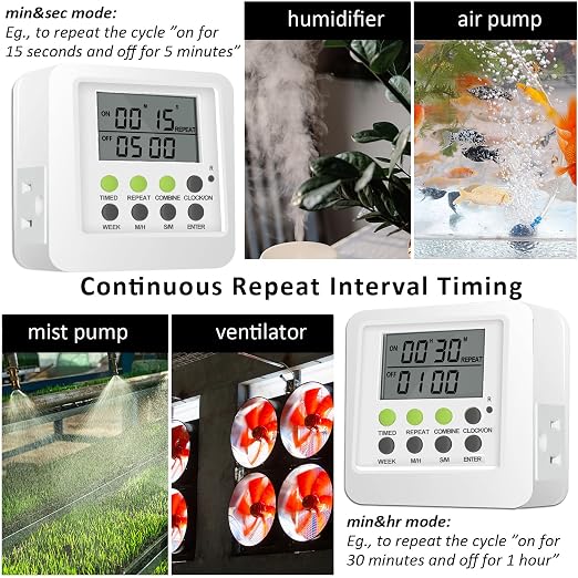 3-in-1 Dual Outlet Timer Plug - Image 4