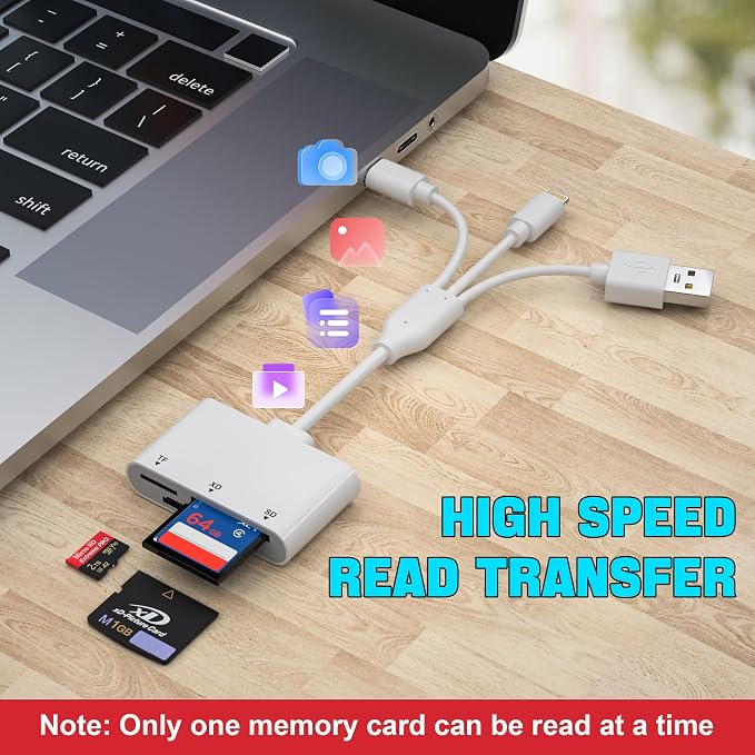 XD Card Reader, SD Card Reader for iPhone - Image 4