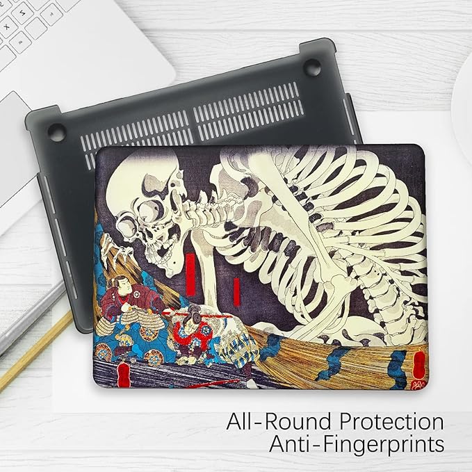 Berkin Arts Compatible with MacBook Air 13 inch Cover, 2022-2018 Release A1932 - Image 6