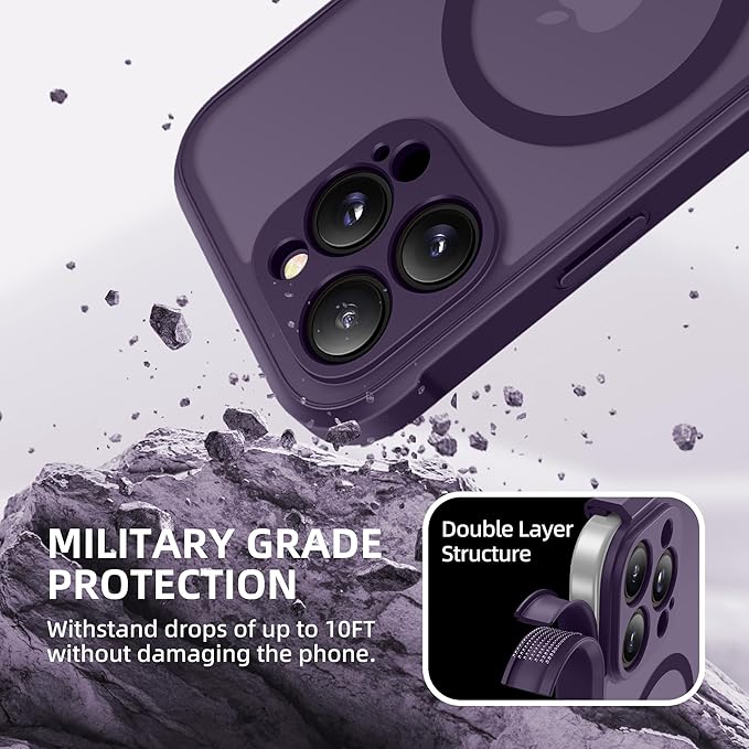 BERFY Magnetic for iPhone 16 Pro Max Case, Compatible - Image 8