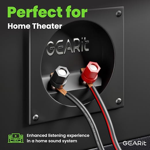 GEARit Speaker Wire 14 Gauge, Speaker Cable 200ft - Image 5