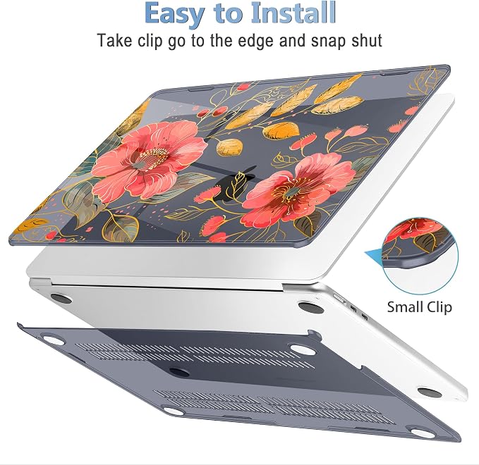 Mektron Compatible with M4 MacBook Air 15 inch Case 2025 A3241 2024 2023 M3 - Image 5