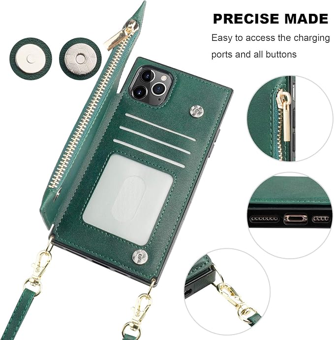 Bocasal Crossbody Wallet Case for iPhone 11 Pro Max - Image 6