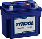 YTZ7S / YTX7L, 12V 4Ah 240CCA LiFePO4 Motorcycle Battery, Powersports Battery by TYKOOL