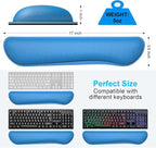 Dapesuom Enlarge Keyboard Wrist Rest, Memory Foam Keyboard Wrist Cushion - Image 6