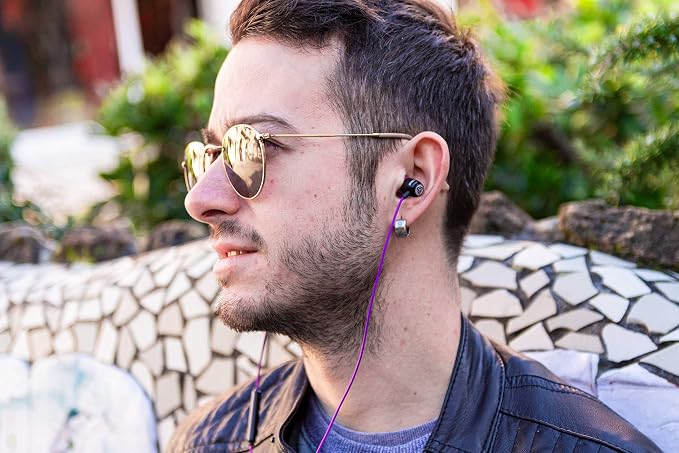 LUDOS Clamor Wired Earbuds in-Ear Headphones, 5 Years Warranty, Earphones - Image 2