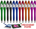 Stylus Pen, 3-1 Multi-Function, Ball Point Black Ink Pen, Capacitive Stylus - Image 3