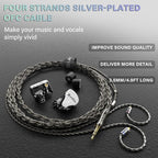 BASN Bmaster5 in Ear Monitors, 5 Drivers Drummer Headphones - Image 3