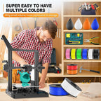 SUNLU 3D Printer Filament Bundle Multicolor PETG Filament 1.75mm, Individually - Image 3