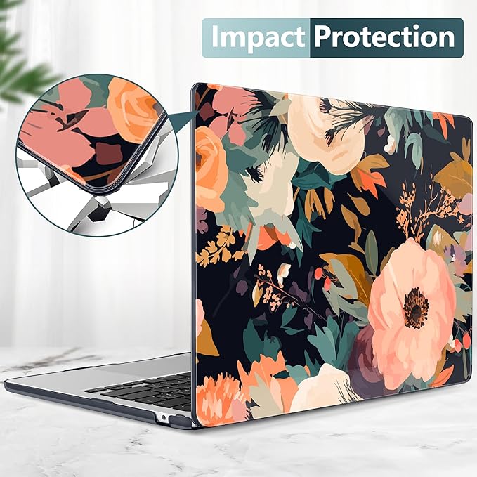 TWOLSKOO Compatible with M4 MacBook Air 15 inch Case 2025-2023 Released Model - Image 6