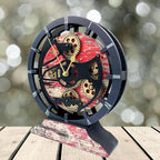 The Gears Clock Desk Clock 10 inches - Image 5