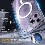 Miracase Magnetic for iPhone 14 Pro Max Case 6.7 inch, Upgrade Full-Body Clear - Image 3