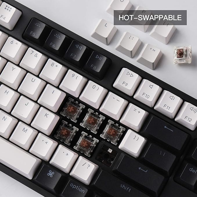 Keychron C1 Wired Mechanical Keyboard TKL, RGB Backlit - Image 2