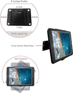On Wall Mount Bracket for iPad 9.7", Anti-Theft Lock, Rotate Design - Image 6