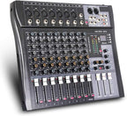 G-MARK MR80S Audio Mixer Interface USB Bluetooth Mixing Console 8 Channel 48V - Image 4