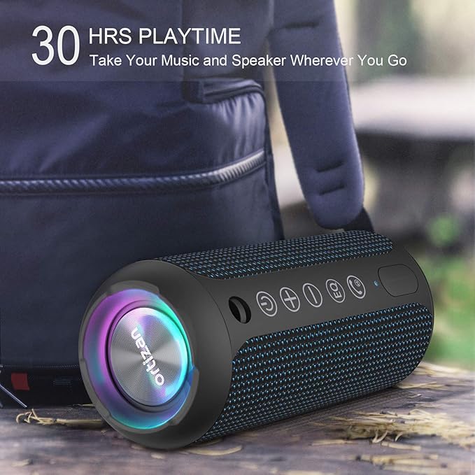 Ortizan Portable Bluetooth Speakers, IPX7 Waterproof Wireless Speaker - Image 6