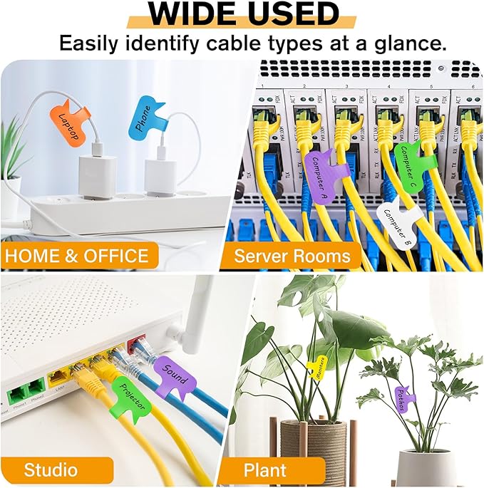 36Pcs Large Cable Cord Labels - Image 5