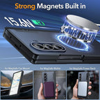 Oneagle Magnetic for Samsung Galaxy Z Fold 7 Case Built in Screen Protector - Image 3