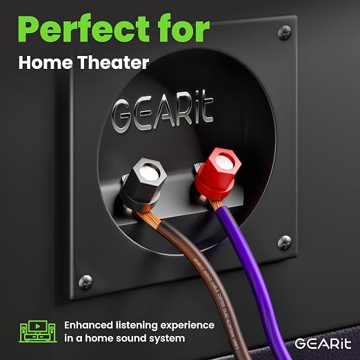 GEARit Speaker Wire 14 Gauge, Speaker Cable 100ft - Image 5