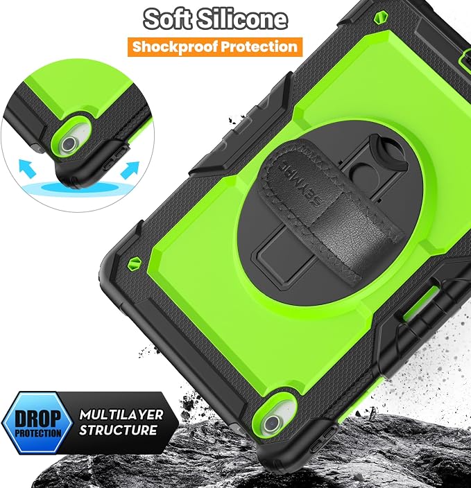 SEYMAC for iPad Air 13 Inch Case M3 2025/ M2 2024, Heavy Duty Shockproof - Image 7