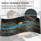 KTRIO Large Gaming Mouse Pad Desk Mat, Superior Micro-Weave Cloth, Non-Slip - Image 3