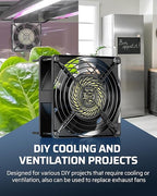 DEWENWILS 120V AC Fan, Waterproof Exhaust Fan 120mm, 18W 2850RPM 90CFM - Image 7
