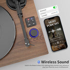 Bluetooth Turntable HiFi System - Image 5