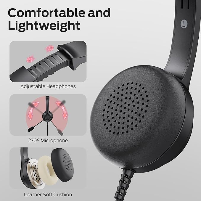 Monster VoiceLink 100 Wired Binaural Headset - Image 4