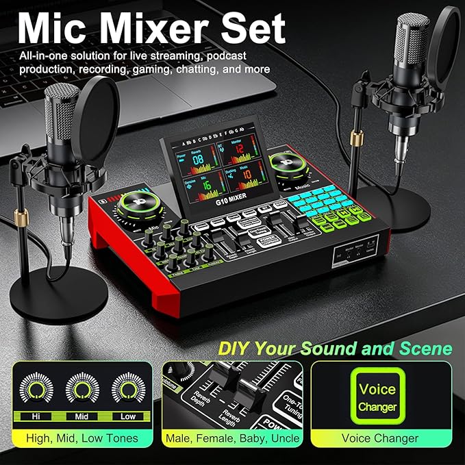 tenlamp G10 Podcast Equipment Bundle - Image 2