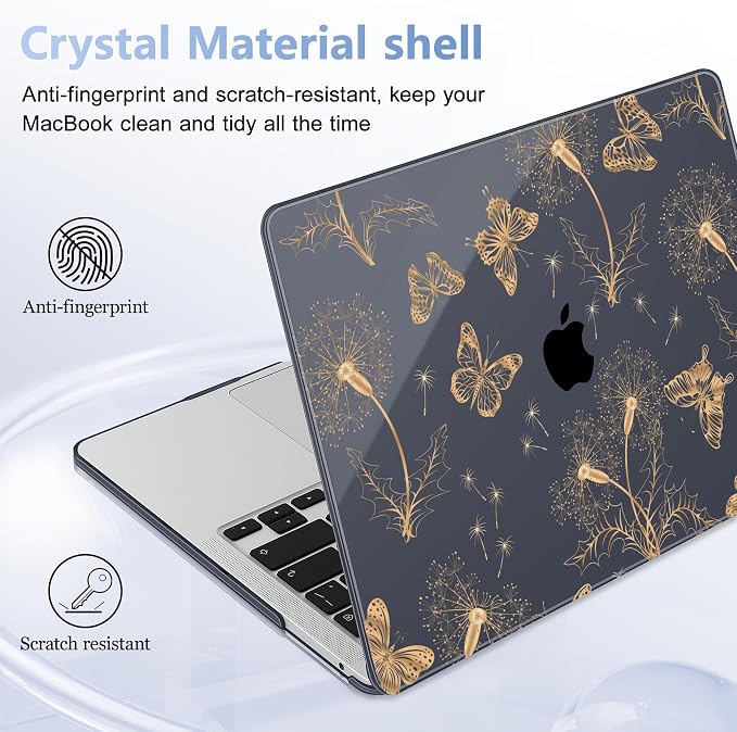 Case for MacBook Pro 13 inch with/Without Touch Bar, Hard Shell + Keyboard - Image 6