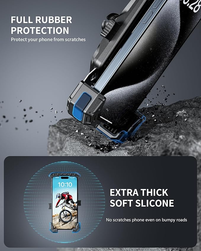 Kewig Motorcycle Phone Mount Holder - Image 3
