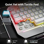 AULA Gaming Keyboard, T102 104 Keys Keyboard and Mouse Combo, USB Wired - Image 9