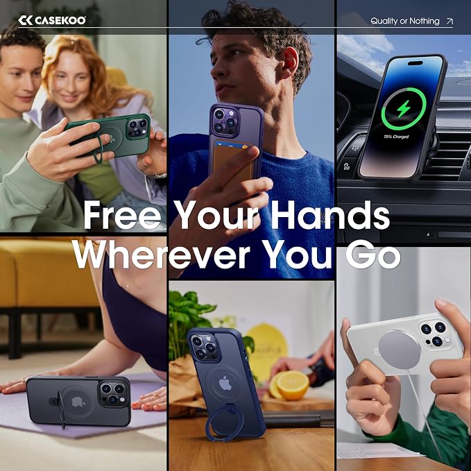 CASEKOO Designed for iPhone 14 Pro Max Case - Image 4