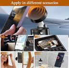 Foldable Vacuum Magnetic Suction Phone Holder, Retractable Magnetic Car - Image 5