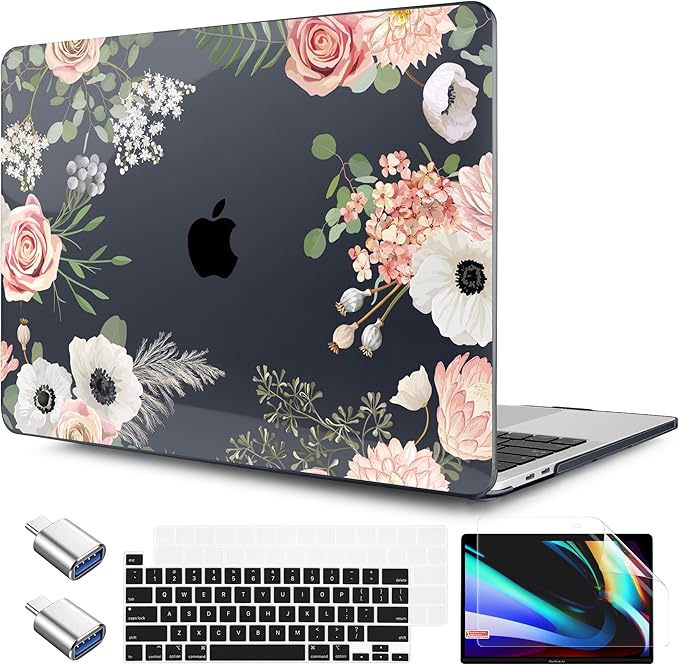 TWOLSKOO Compatible with MacBook Pro 13 inch Case 2023-2016 A2338 M2/M1 A2251 by TWOLSKOO
