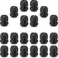 QILIPSU 20pcs 1" NPT Cable Gland Waterproof IP68 Nylon Cable Pass Through Cord by QILIPSU