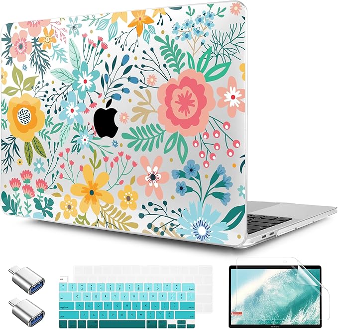 TWOLSKOO Compatible with MacBook Pro 13 inch Case 2023-2016 A2338 M2/M1 A2251 by TWOLSKOO