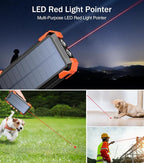 Solar Charger Power Bank, 800mAh Wireless Portable Charger - Image 4