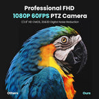 NDI PTZ Camera AI Auto Tracking 3G-SDI/USB3.0/HDMI/LAN PoE 30X Optical and 8X - Image 4