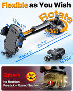 HTU 2025 Best Car Phone Holder 【Ultimate 5-in-1 & Upgraded 100+LBS Strongest - Image 4