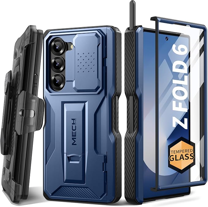 TONGATE for Z Fold 6 Case, Full-Body Military Drop Phone Case for Samsung by TONGATE